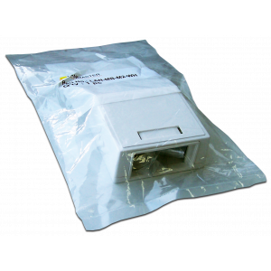 Коробка настенная на 1 модульную вставку, белая